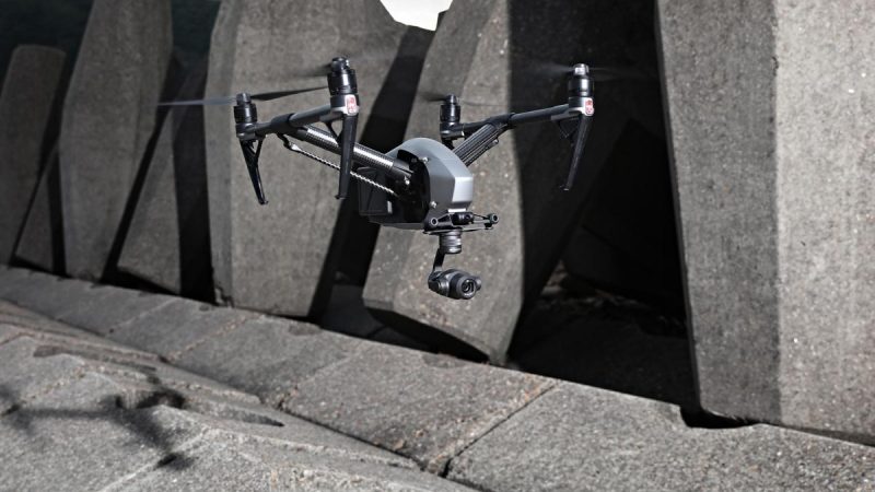 DJI Inspire 2 : redondance et caméra frontale