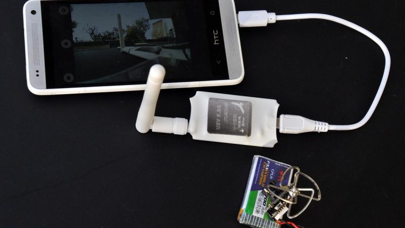 5.8G Mini FPV OTG Receiver, le test