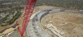 Apple Campus 2 en construction 