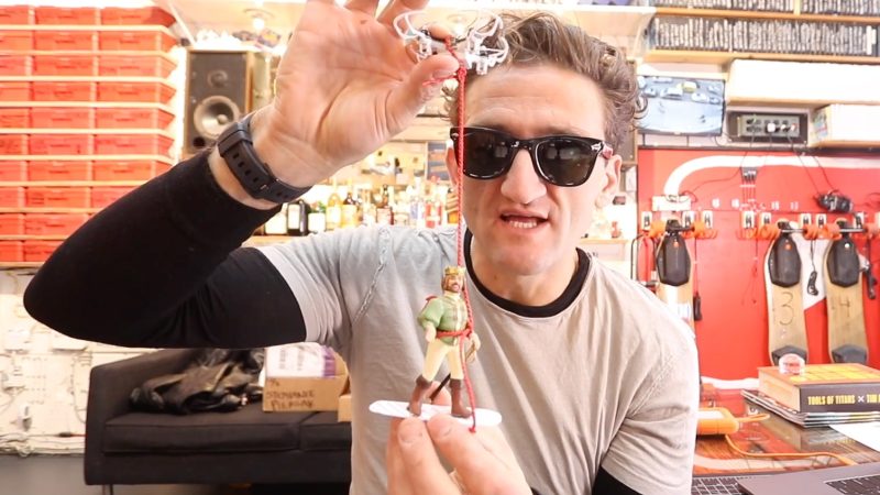 Casey Neistat s’est bien fait porter par un drone !