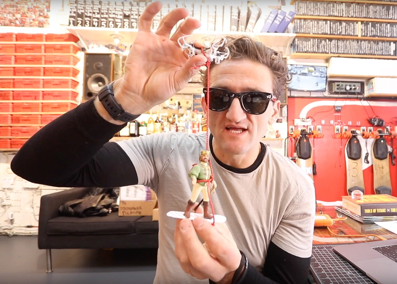 Casey Neistat s’est bien fait porter par un drone !