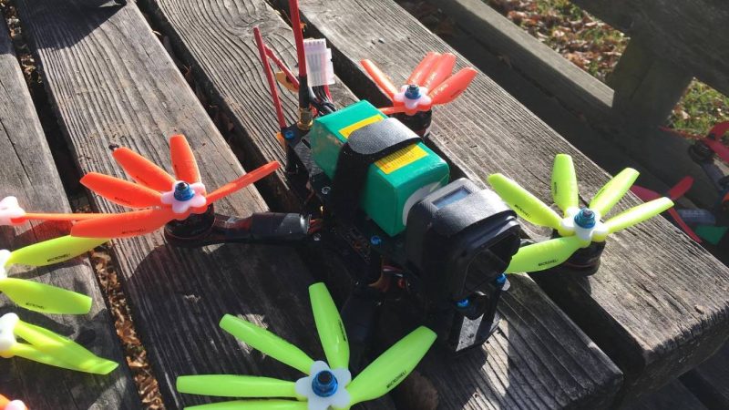 Microheli Plastic Folding Props
