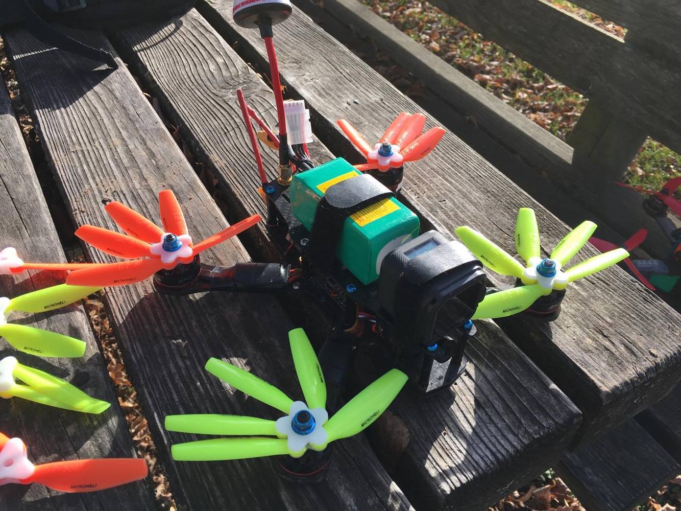 Microheli Plastic Folding Props