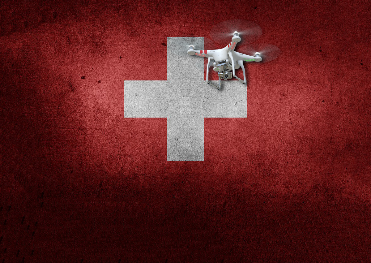 La Suisse, sa carte drones et ses règles simplifiées