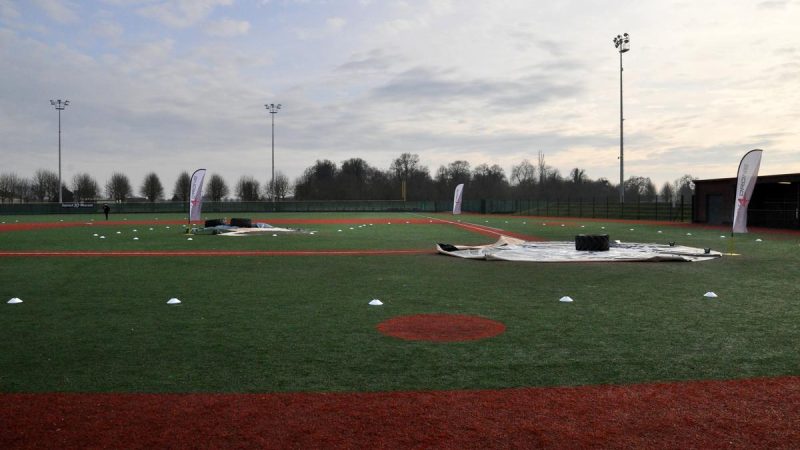 Le terrain de baseball de l’association Sénart Multirotor Racing