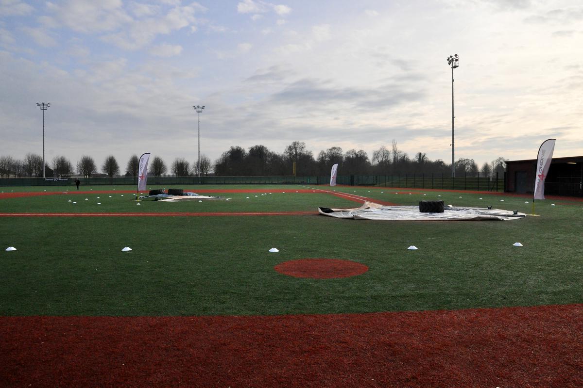 Le terrain de baseball de l’association Sénart Multirotor Racing