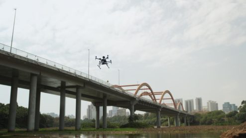 Off to work Bridge 1200