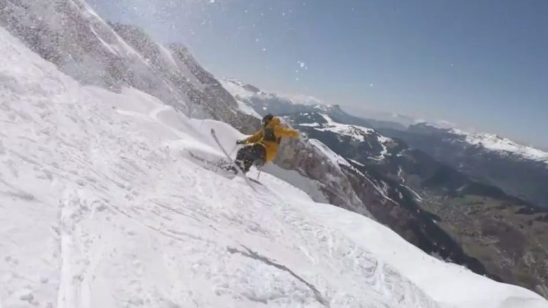Candide Thovex : Blue stick