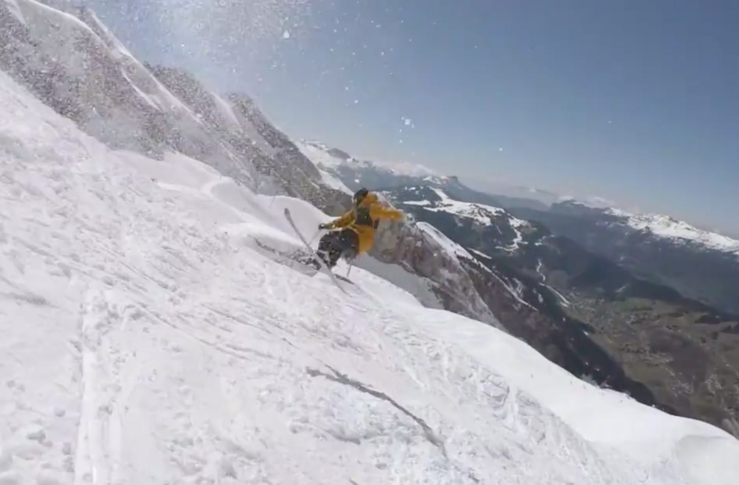 Candide Thovex : Blue stick