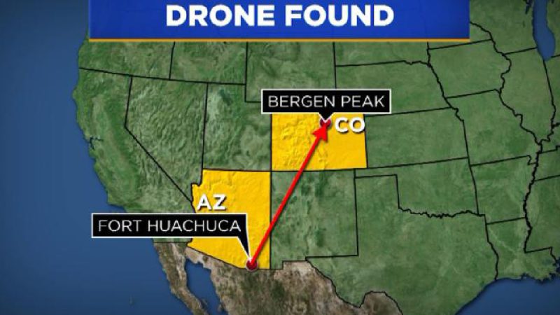 Le drone militaire US farceur