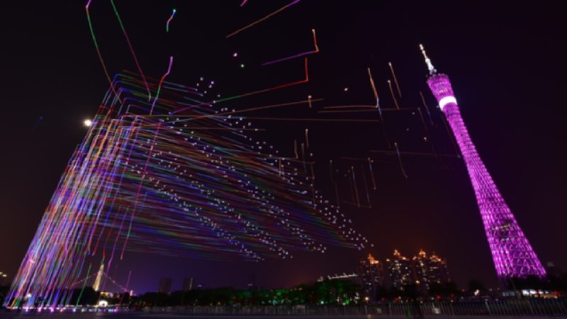 1000 (ghost) drones qui volent simultanément !