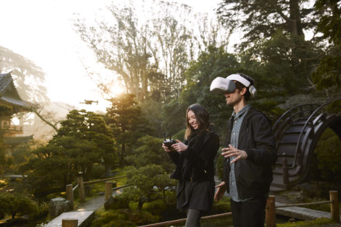DJI Goggles Flying With Friend 1