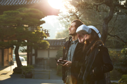 DJI Goggles Flying With Friend 2