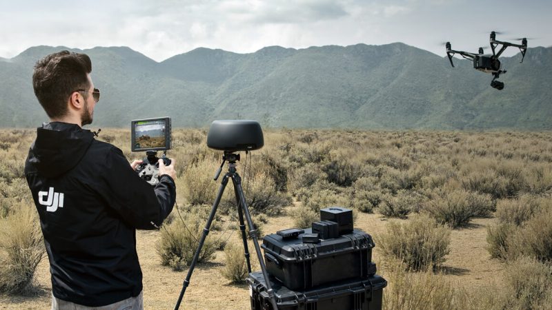 DJI Tracktenna, en approche