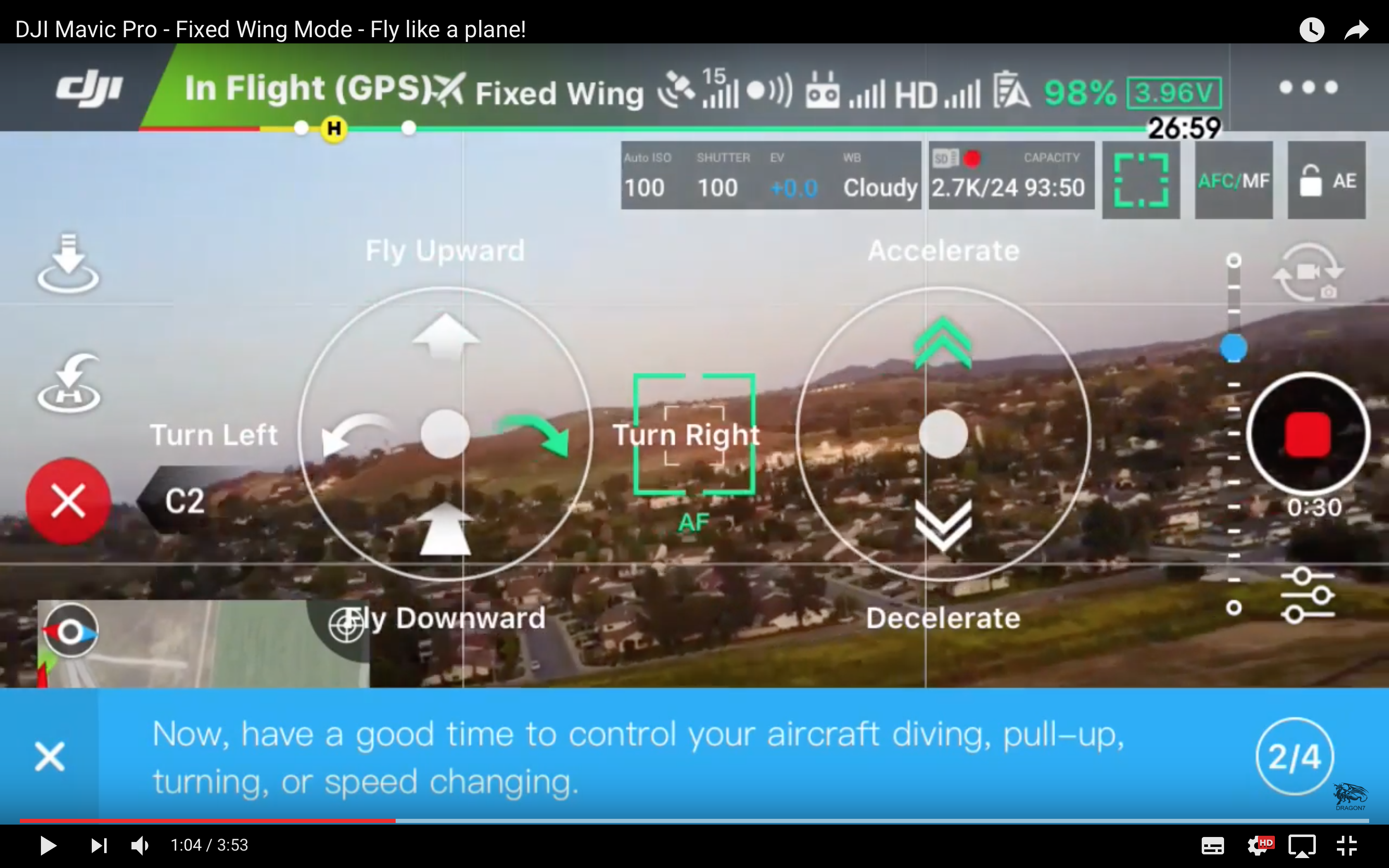 dji mavic 2 fixed wing mode