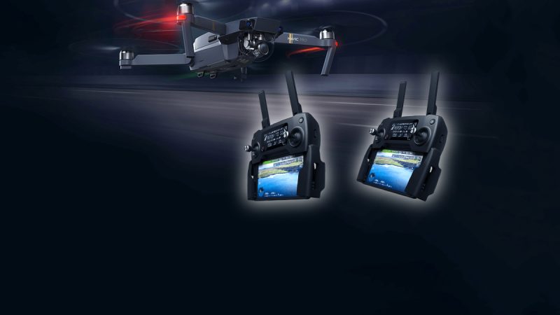 DJI Mavic Pro en mode 2 radiocommandes
