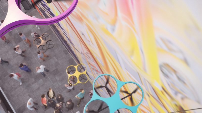 Paint By Drone de Carlo Ratti Associati