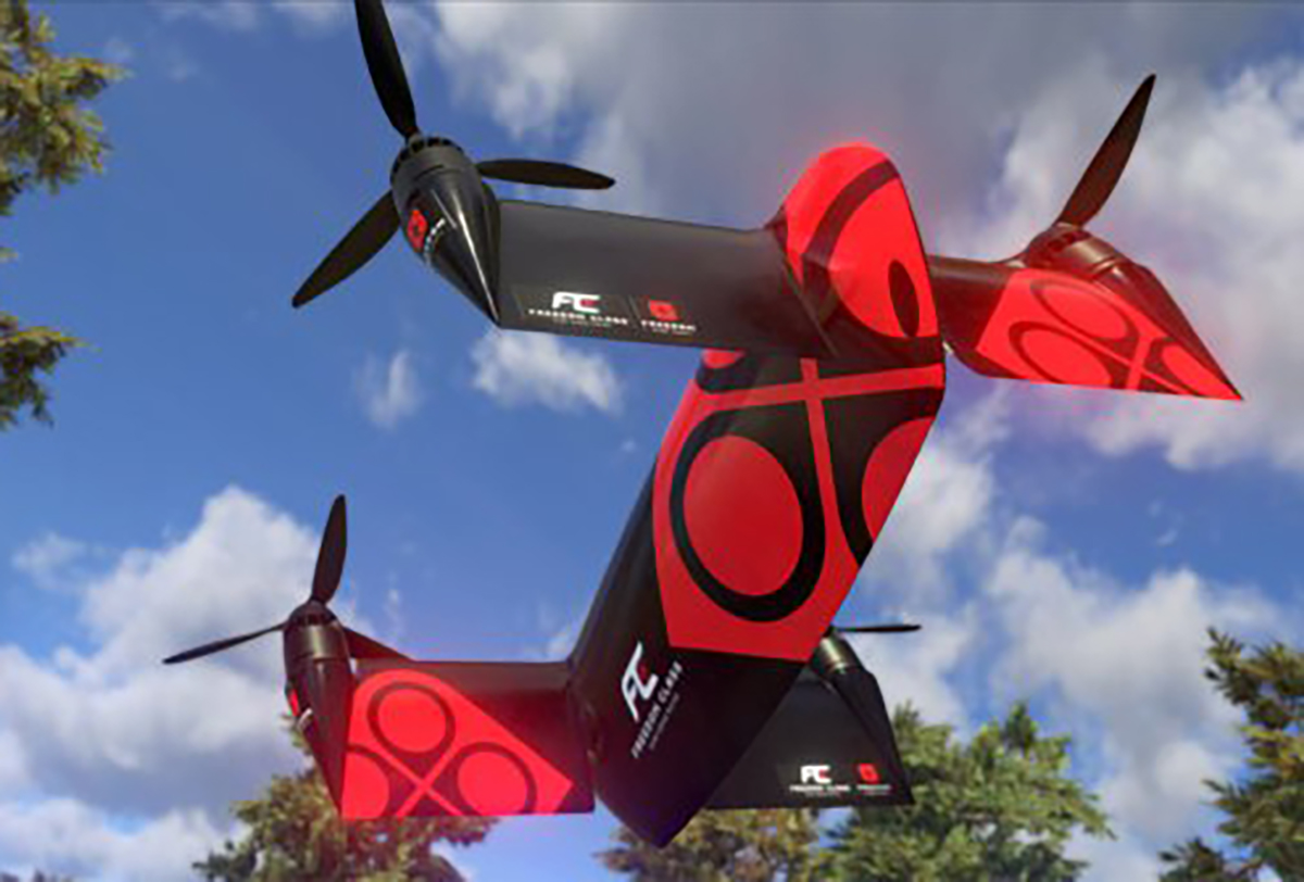Partenariat entre Freedom Drone Sports et LuGus Studios