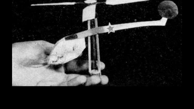 Francis Boreham et les ancêtres des multirotors, en 1956 !