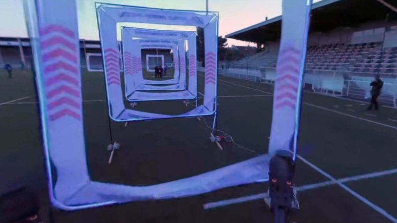 Intel en immersion sur un circuit de FPV racing !