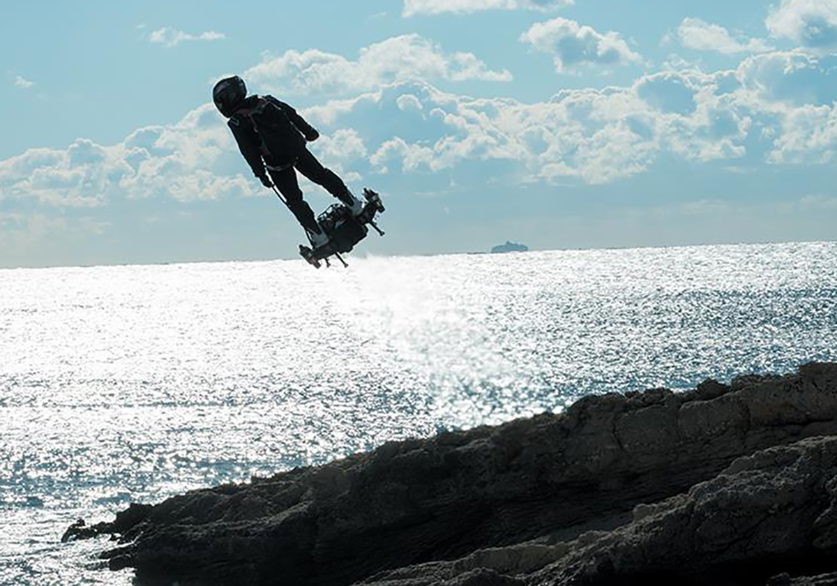 Zapata et le Flyboard Air, c’est reparti !