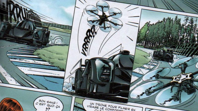Michel Vaillant et les drones