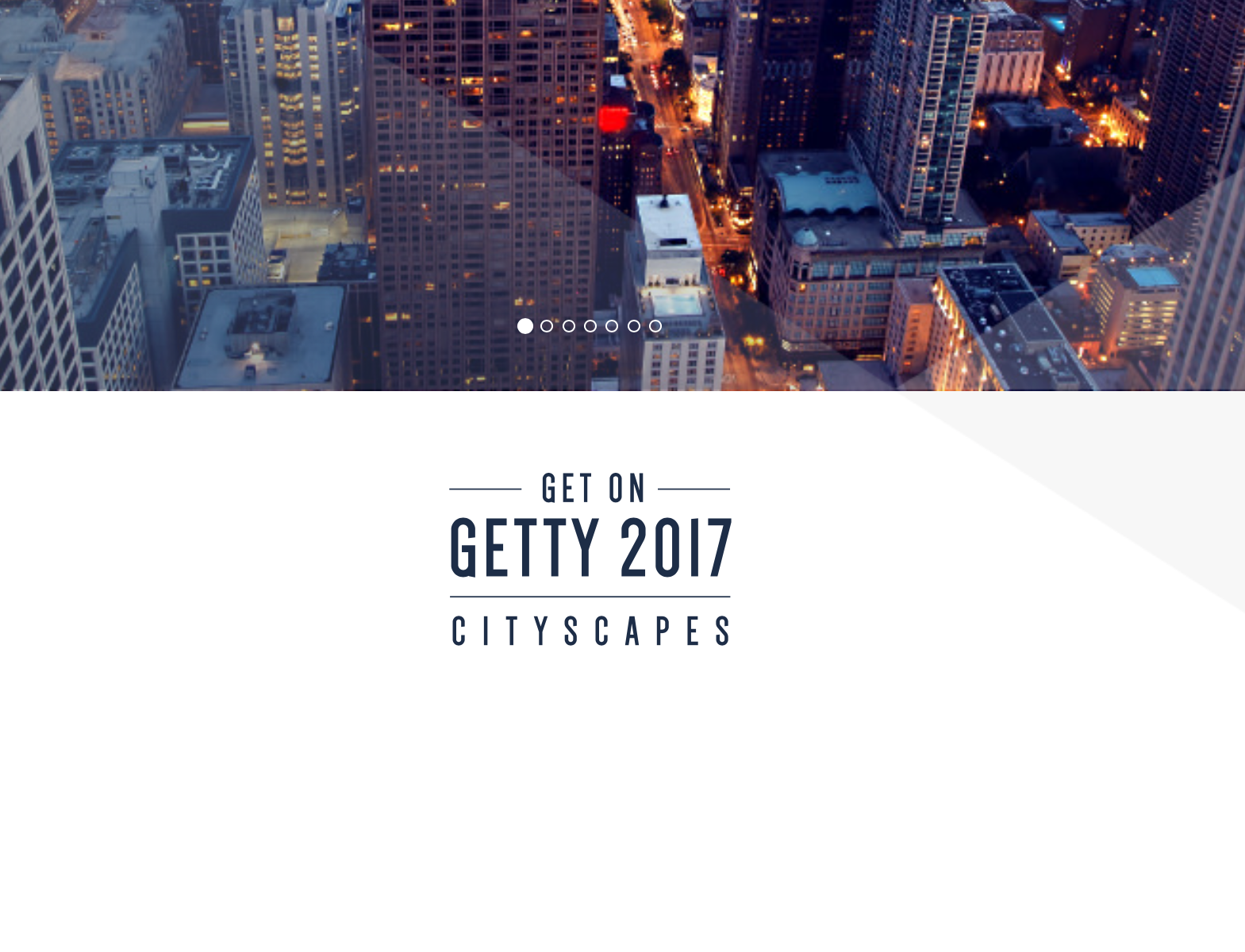 Drone Base et Getty 2017 Cityscapes
