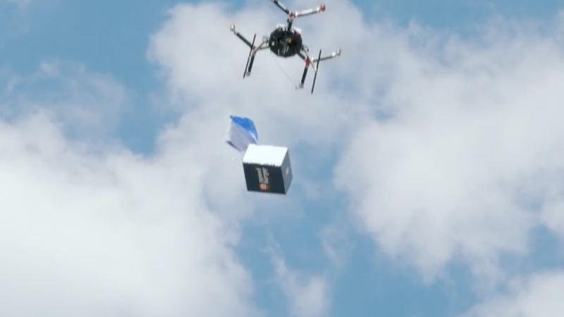 Speed Burger et les drones