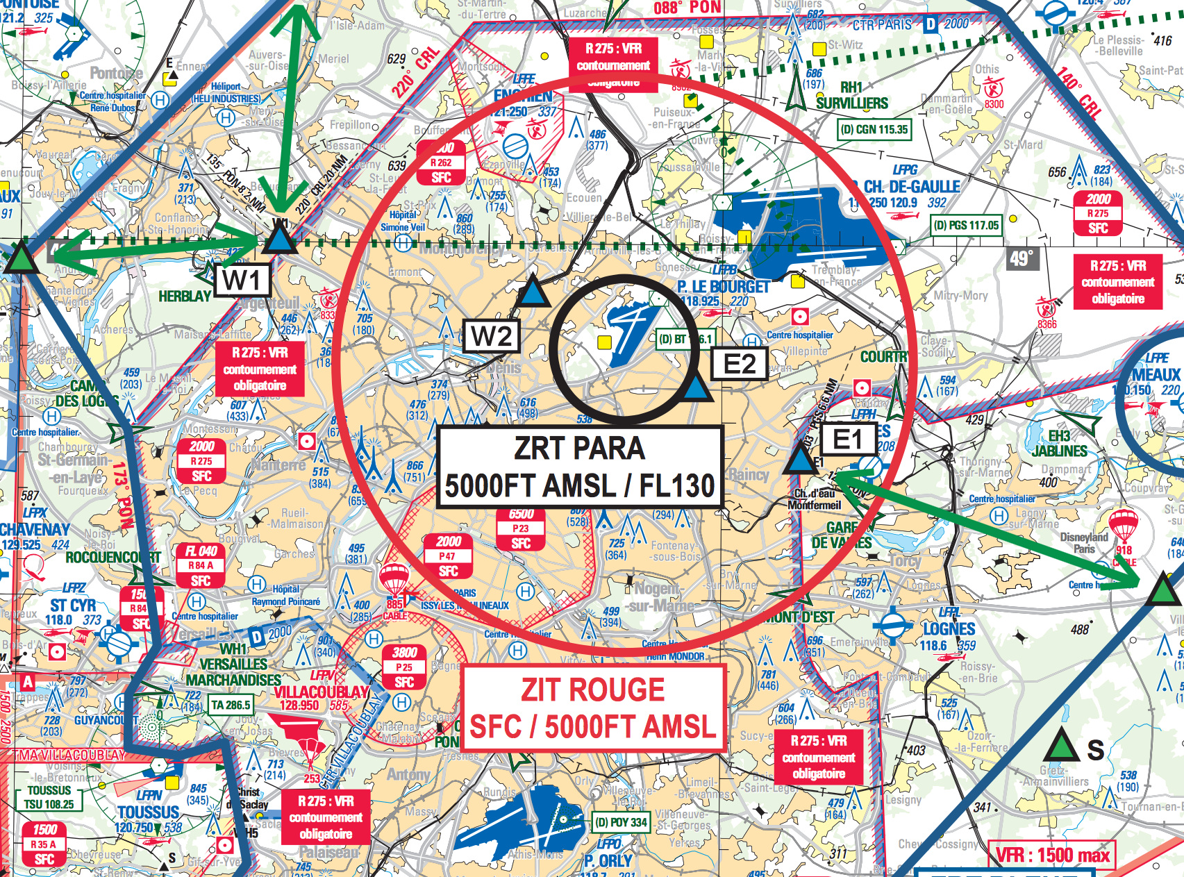 Salon du Bourget 2017, interdiction des vols près de Paris