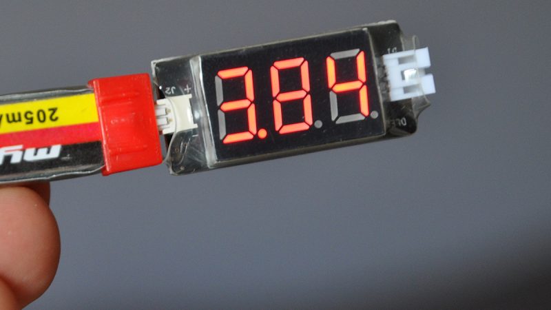 Voltage Checker Display, le test