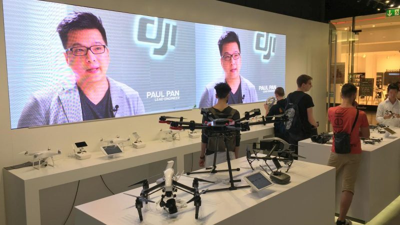Une boutique DJI ouvre à Francfort