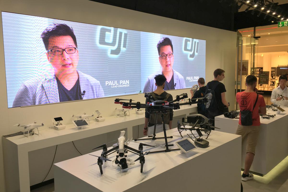 Une boutique DJI ouvre à Francfort