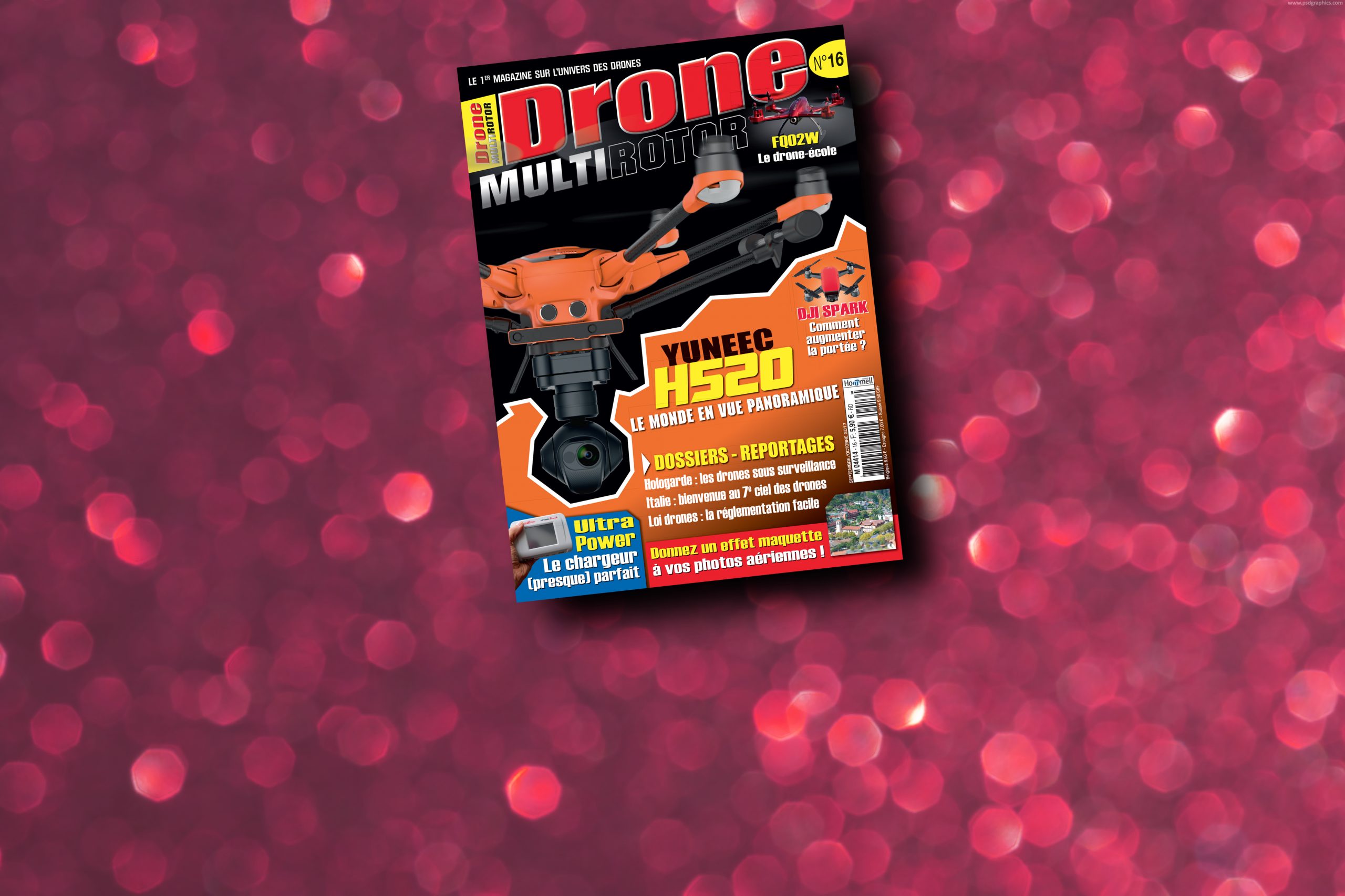 Drone Multirotor magazine #16 est dispo !