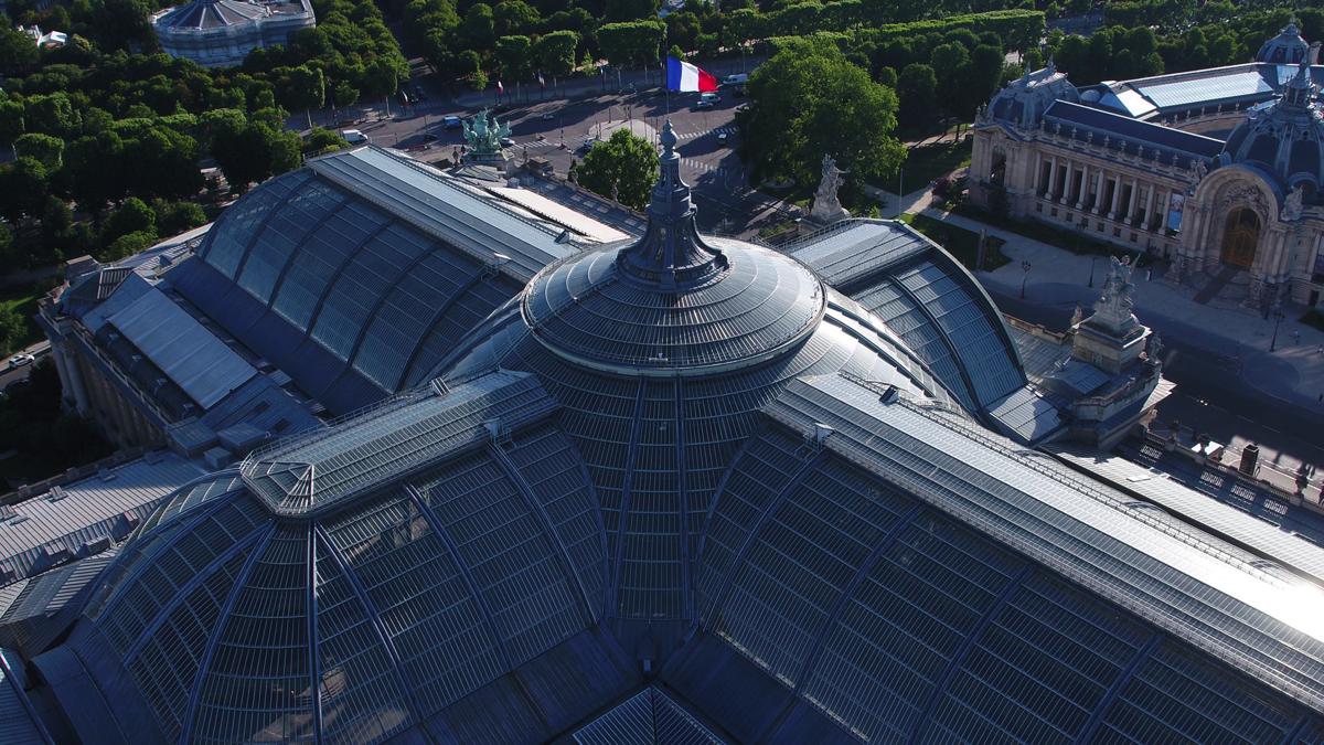 Freeway Prod au-dessus du Grand Palais à Paris