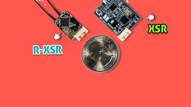 FrSky R-XSR, en approche