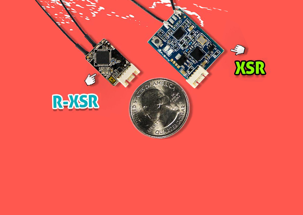 FrSky R-XSR, en approche