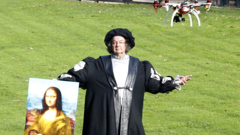 Gonzague Saint Bris et les drones