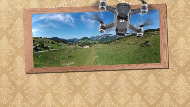 Améliorer les panoramas du DJI Spark (et d&rsquo;autres drones)