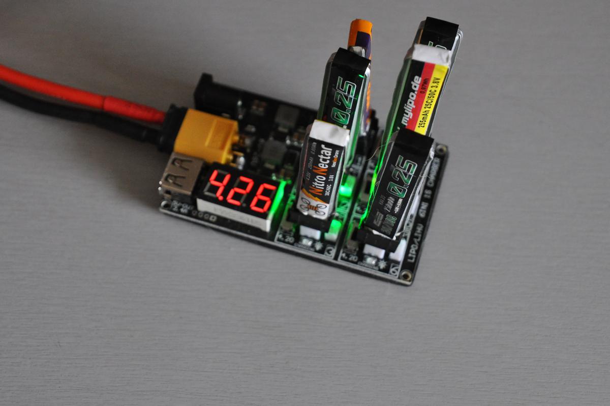 RC-Hansong 6 in 1 Battery Charger Board, le test