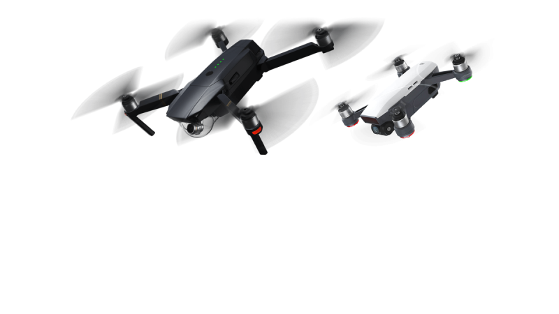 DJI GO 4 : panoramiques Mavic et joysticks MFi pour Spark