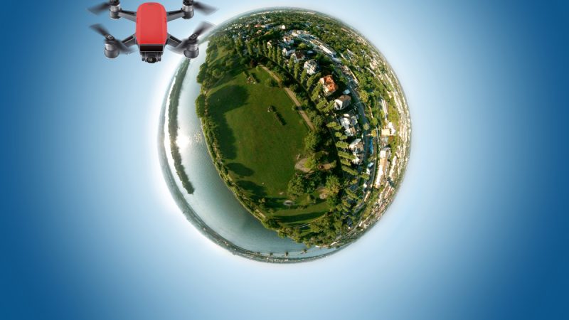 DJI Spark mode Sphere