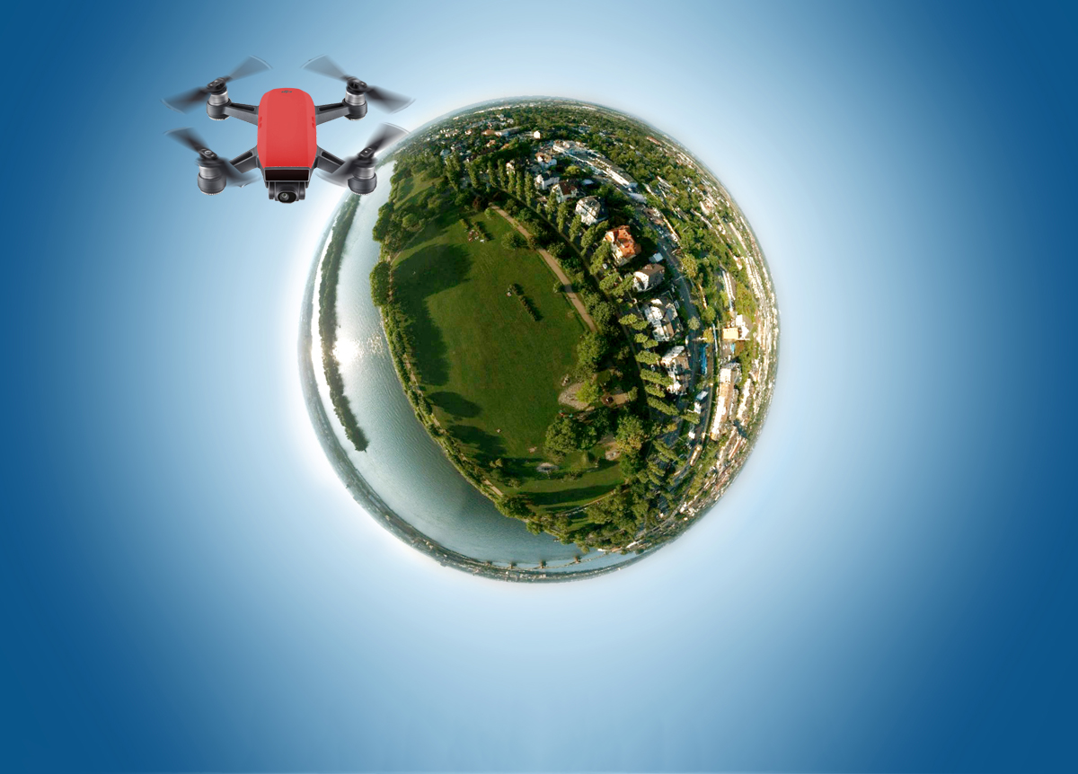 DJI Spark mode Sphere