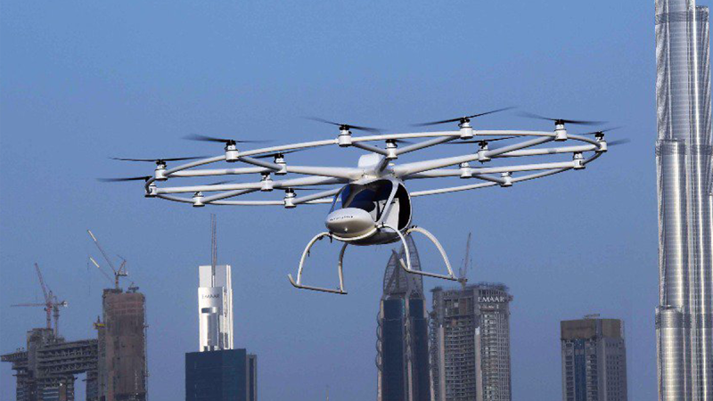 Le Volocopter 2X vole à Dubaï !