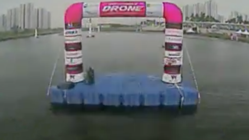 Korea Drone Championship 2017 : au-dessus de l’eau !
