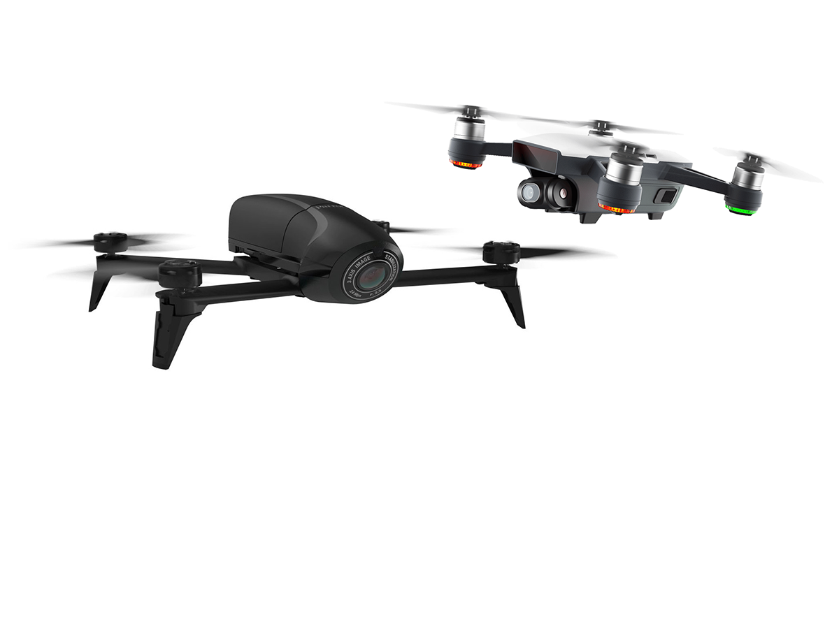 Comparatif : DJI Spark VS Parrot Bebop 2 Power