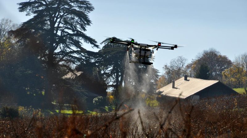 Sénat : proposition de loi pour une nouvelle expérimentation de l’épandage avec des drones