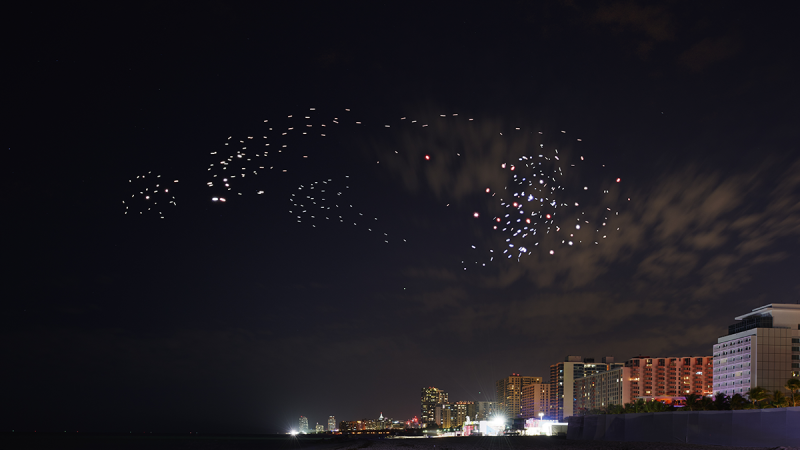 Franchise Freedrom : Studio Drift, BMW et les 300 drones