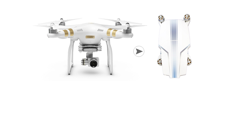 Kit de conversion DJI Phantom 3 en (une sorte de) Mavic Pro