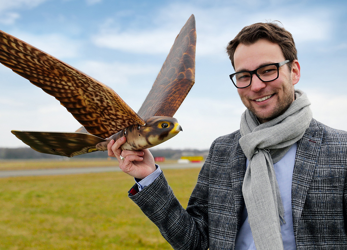 Les drones pour éviter les collisions d’avions avec les oiseaux !
