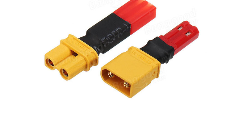 Battery Adaptor XT30 JST rouge